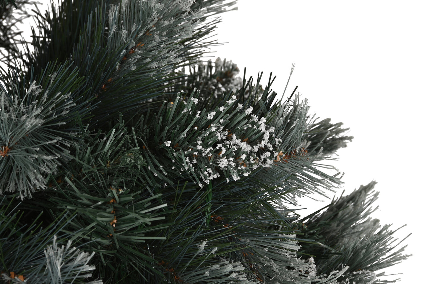 ARBOL LED PVC 100X100X150 200 LEDS NEVADO VERDE