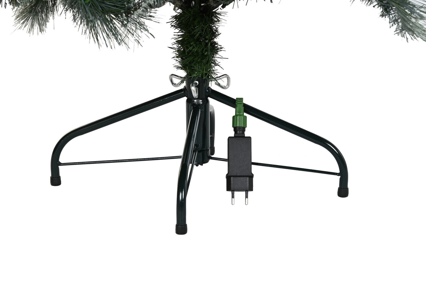 ARBOL LED PVC 100X100X150 200 LEDS NEVADO VERDE