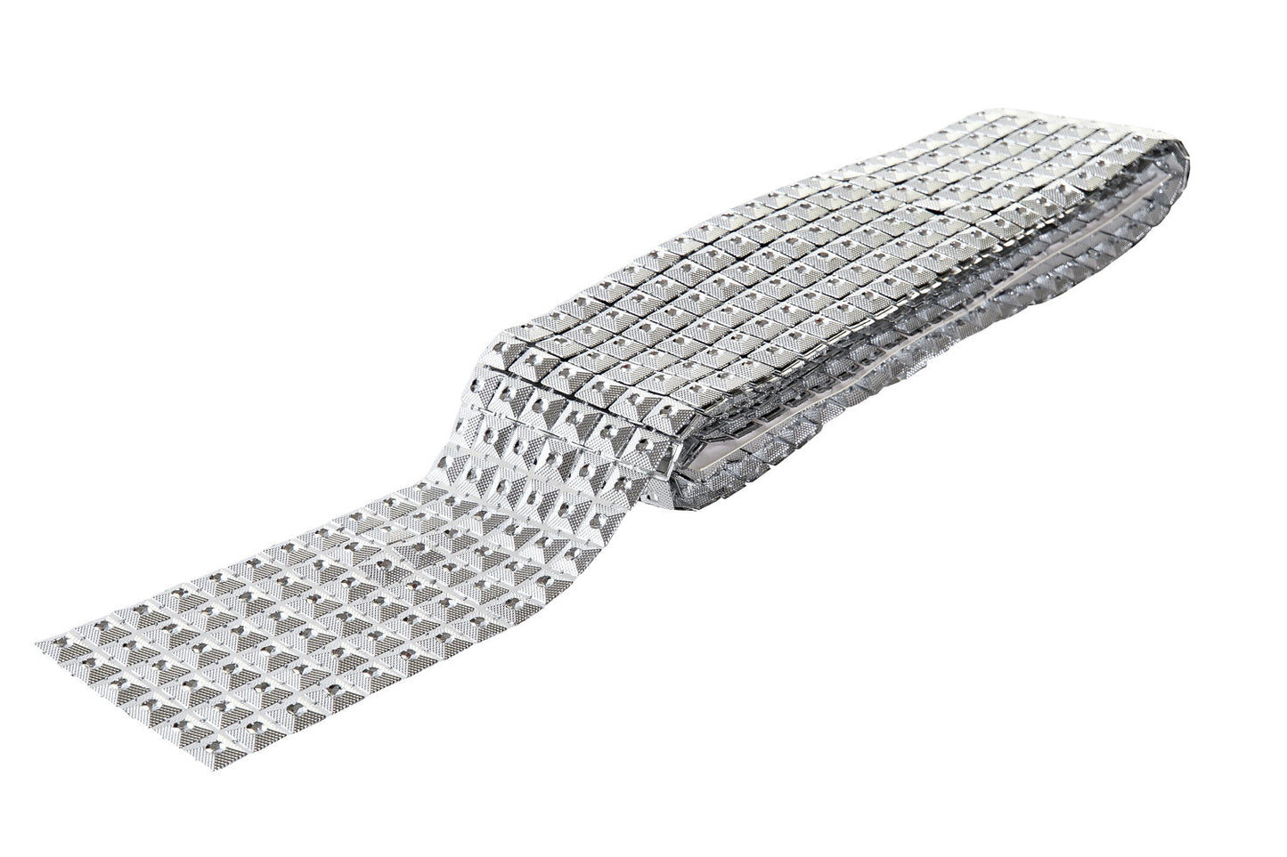 DECORACION PVC 300X5X0:1 PLATEADO