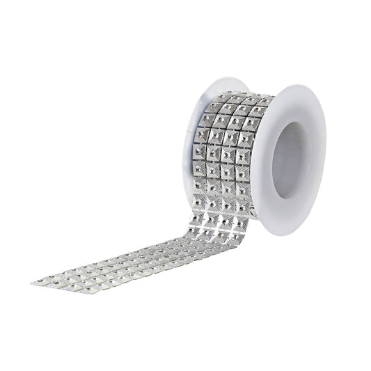 DECORACION PVC 150X4X0:1 PLATEADO