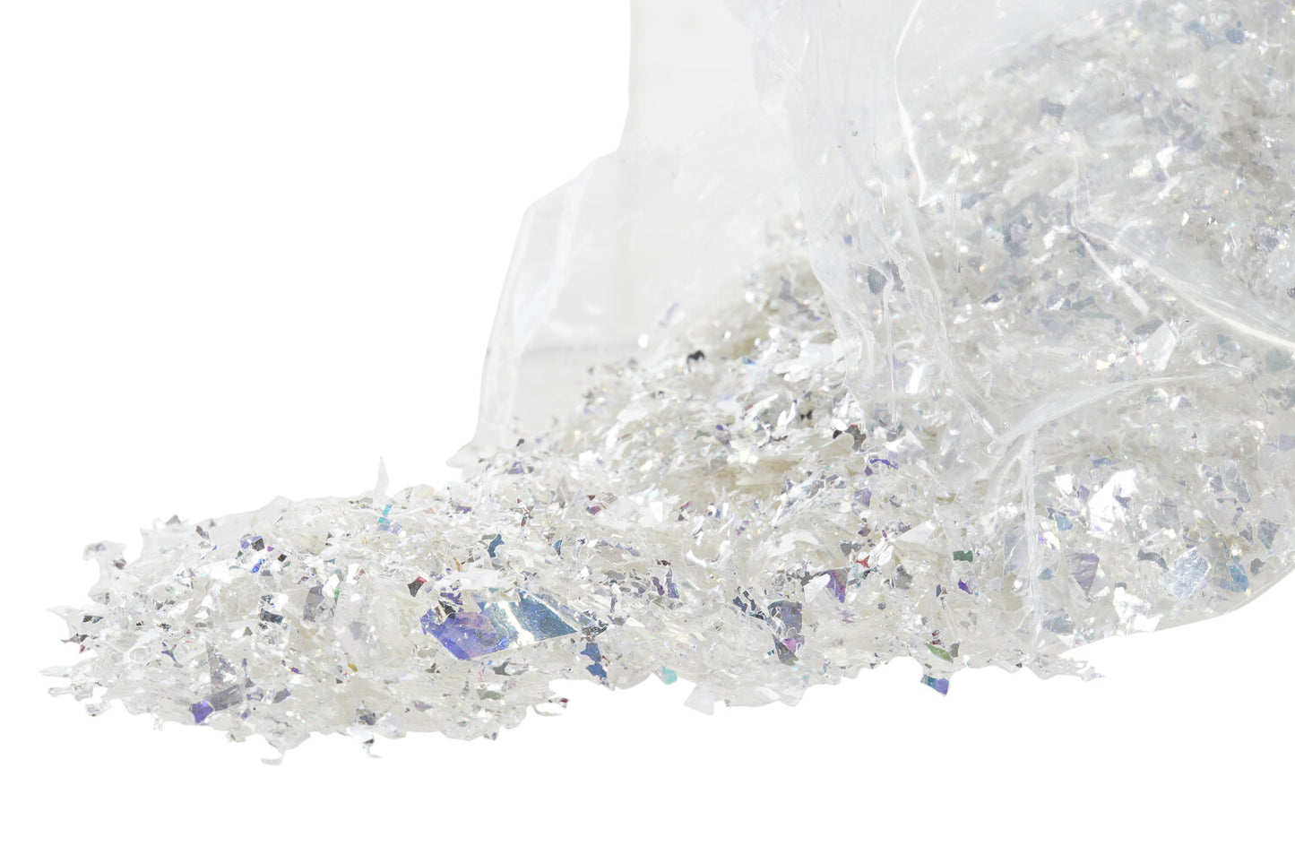 DECORACION PVC 30GR: PLATEADO