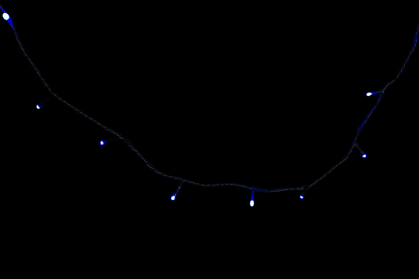 LUCES LED PVC 1000X3X3 100L: 5MM IP44 AZUL