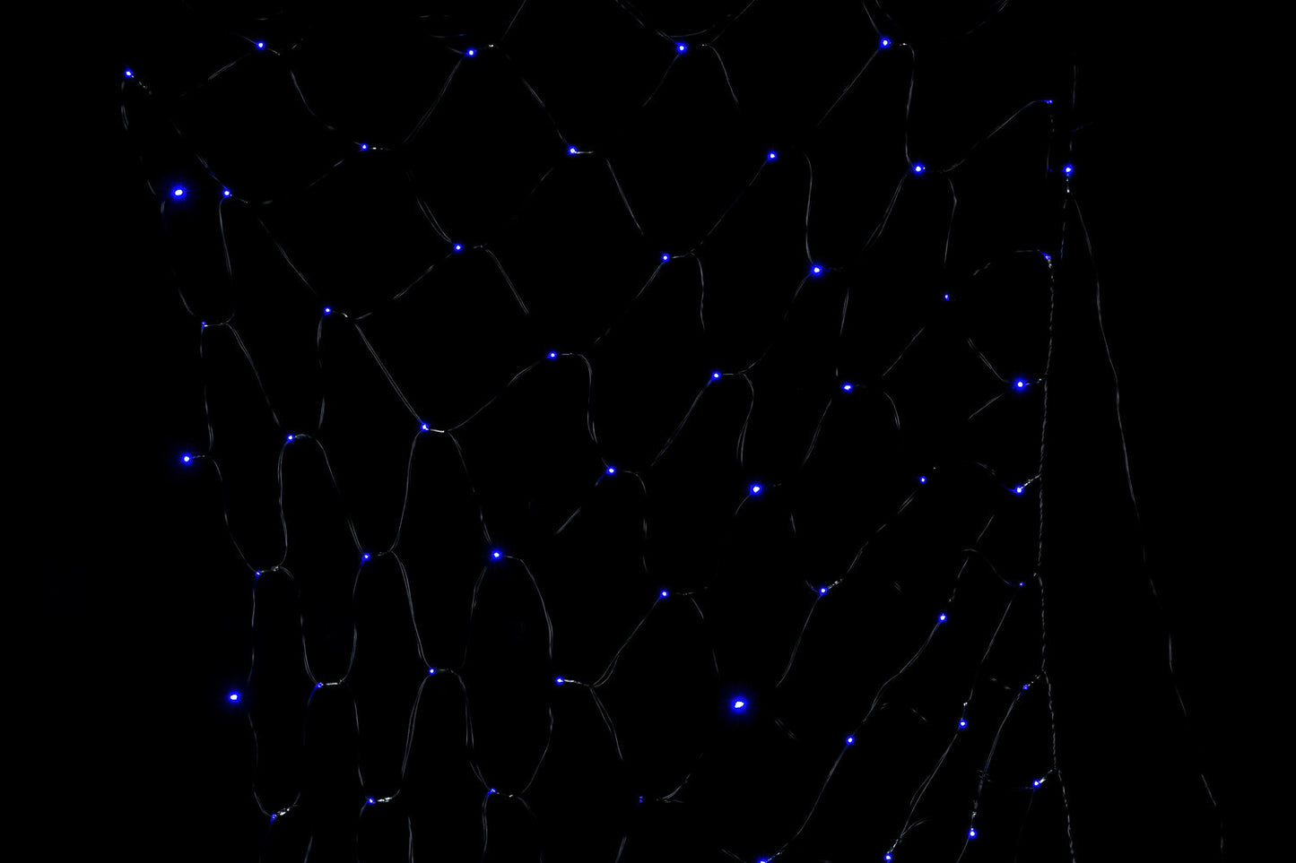 LUCES LED PVC 300X1X200 300L: 5MM IP44 AZUL