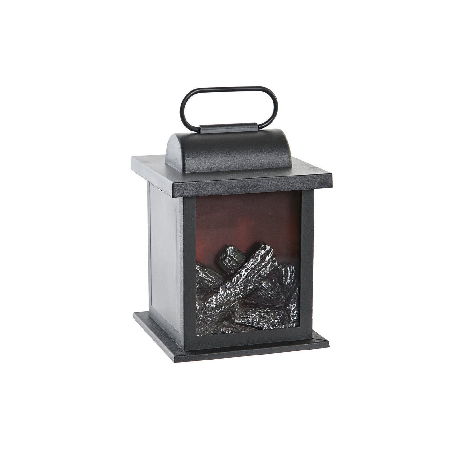 CHIMENEA LED PP 12X12X18 NEGRO