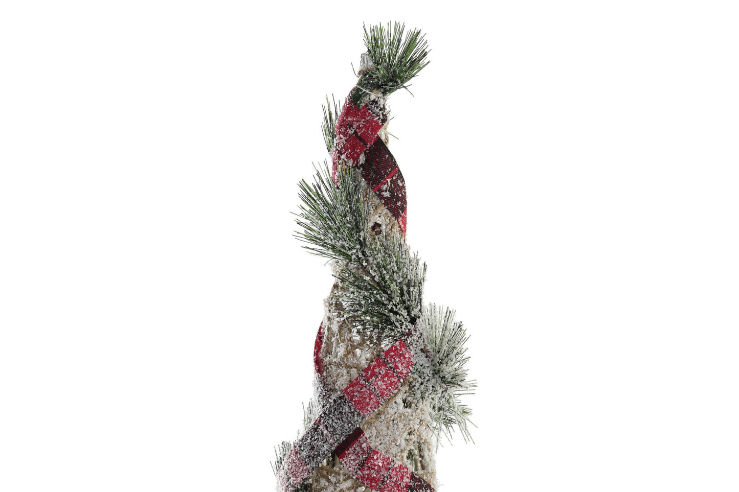 CONO SET 3 LED RATAN 20X20X80 3AA NEVADO NATURAL