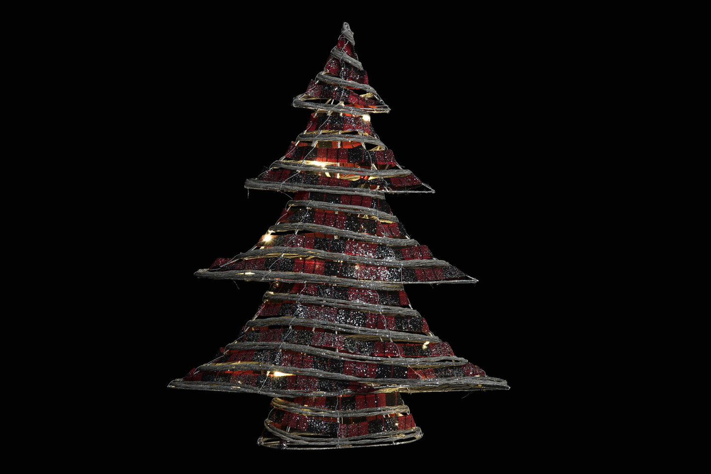 ARBOL LED RATAN 46X14X60 3AA NATURAL