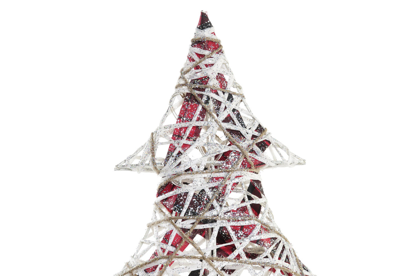 ARBOL LED RATAN 40X10X50 3AA NATURAL