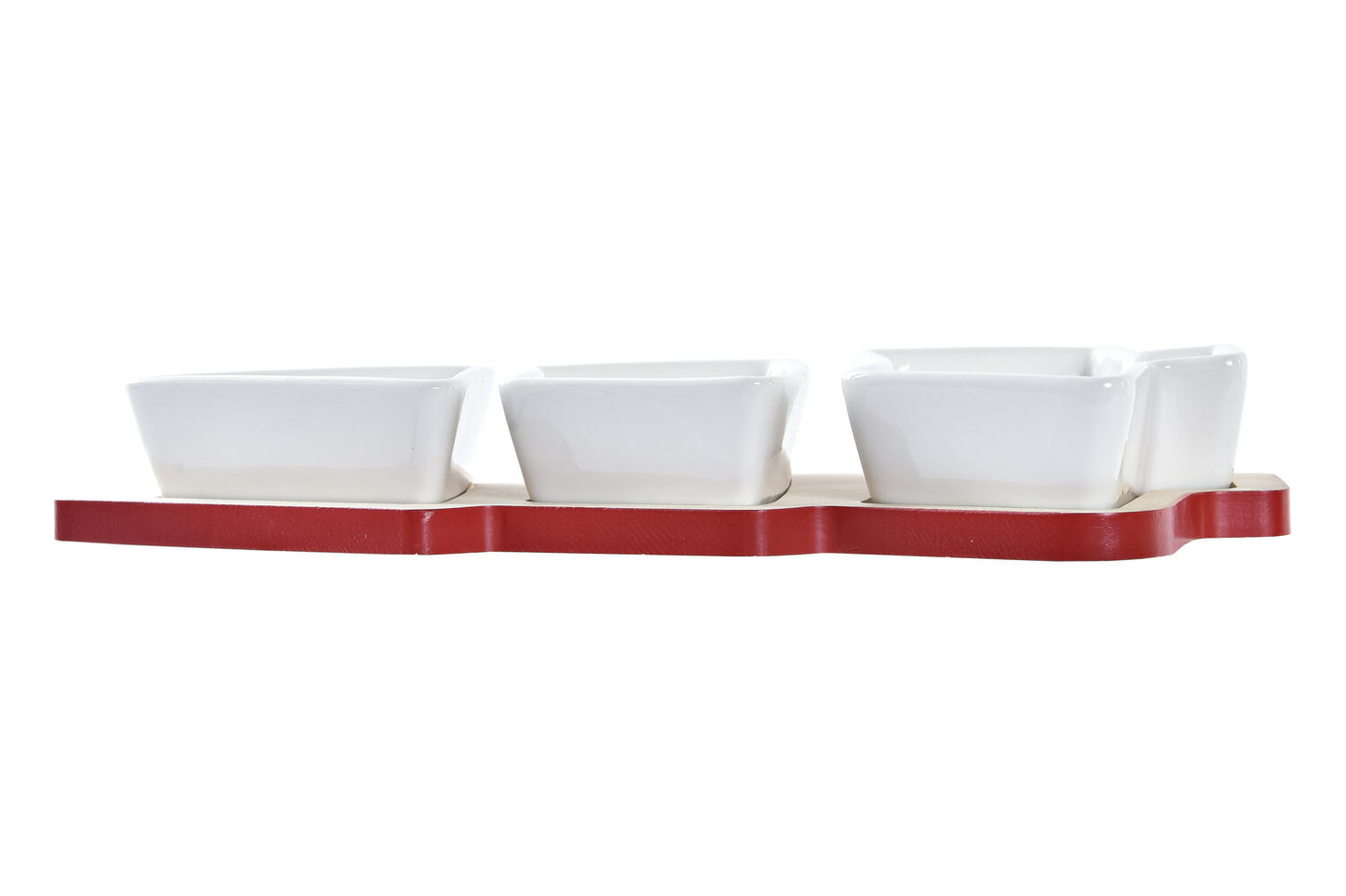 APERITIVO SET 4 GRES BAMBU 20X27X3:8 ARBOL ROJO