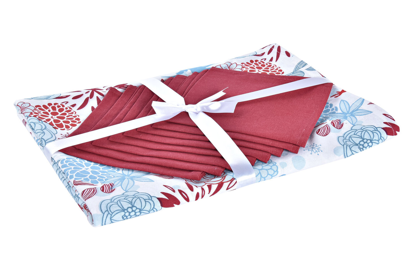 MANTEL SET 9 ALGODON 150X250X0:2 8SERV RENO