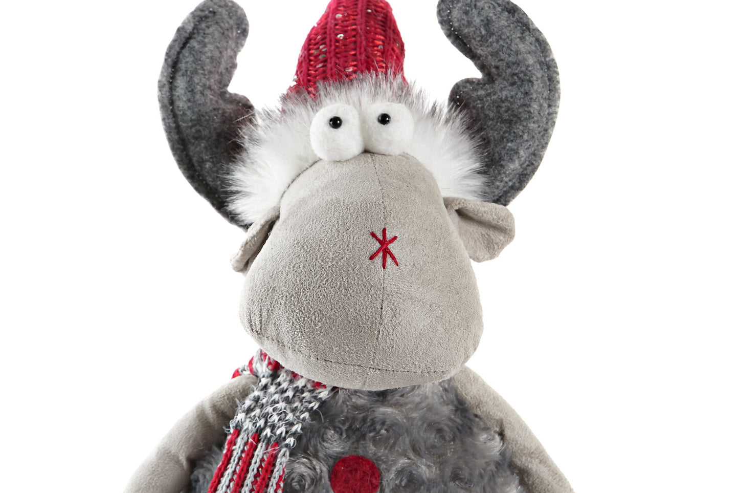 FIGURA POLIESTER 26X14X60 RENO GRIS