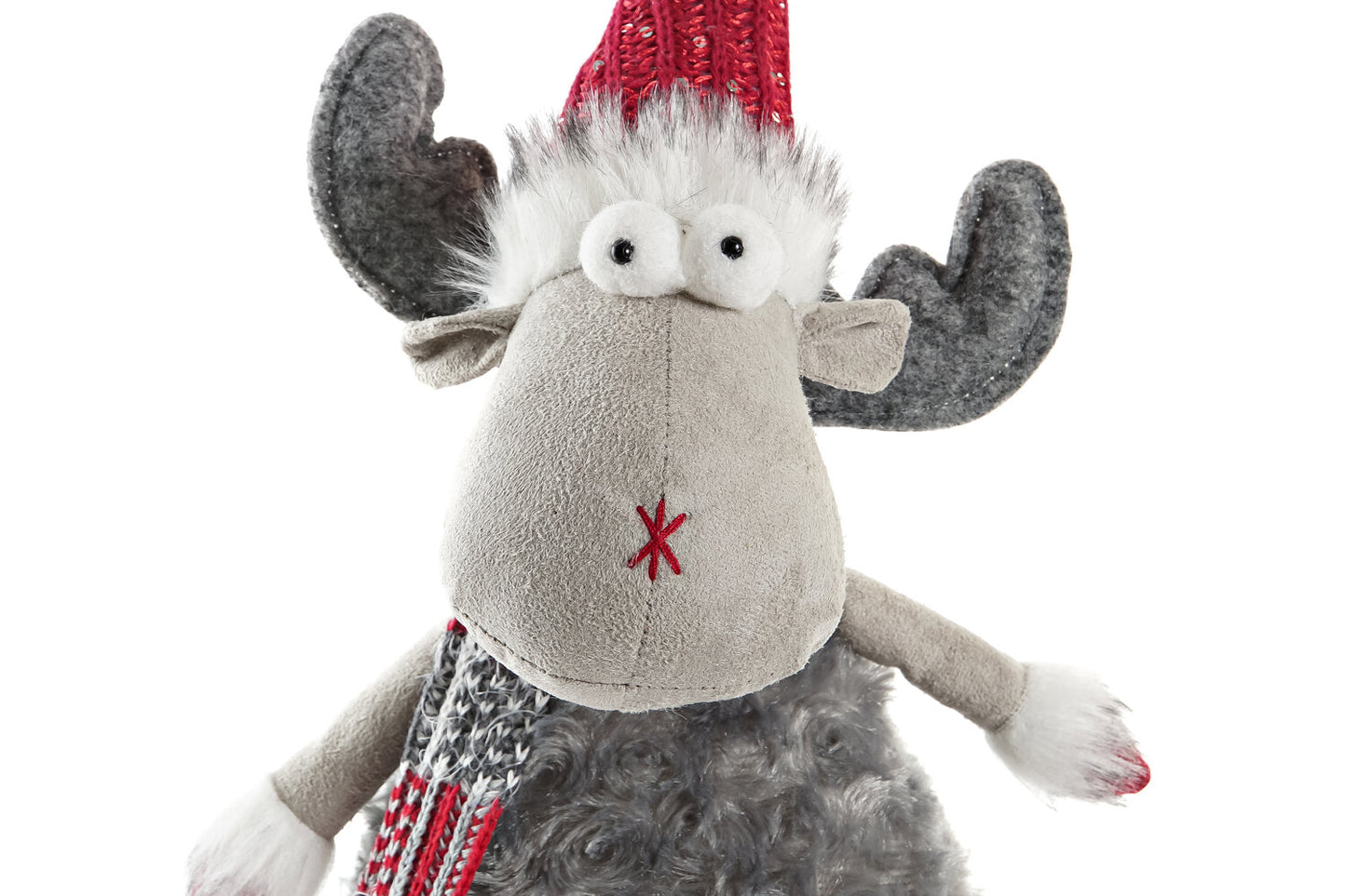 FIGURA POLIESTER 20X15X55 RENO GRIS