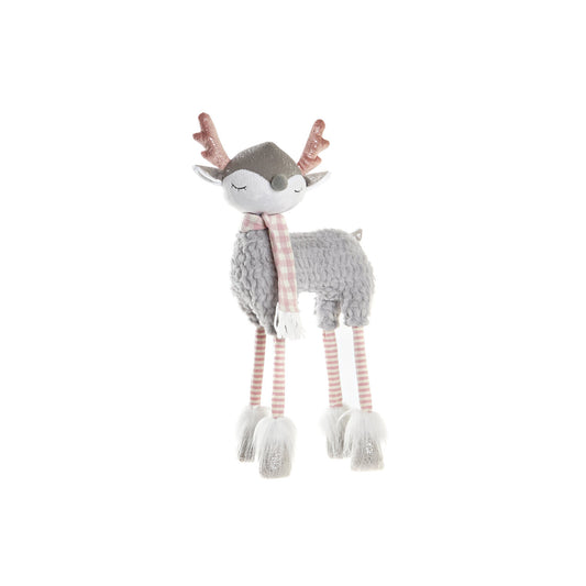 FIGURA POLIESTER 20X11X49 CIERVO GRIS
