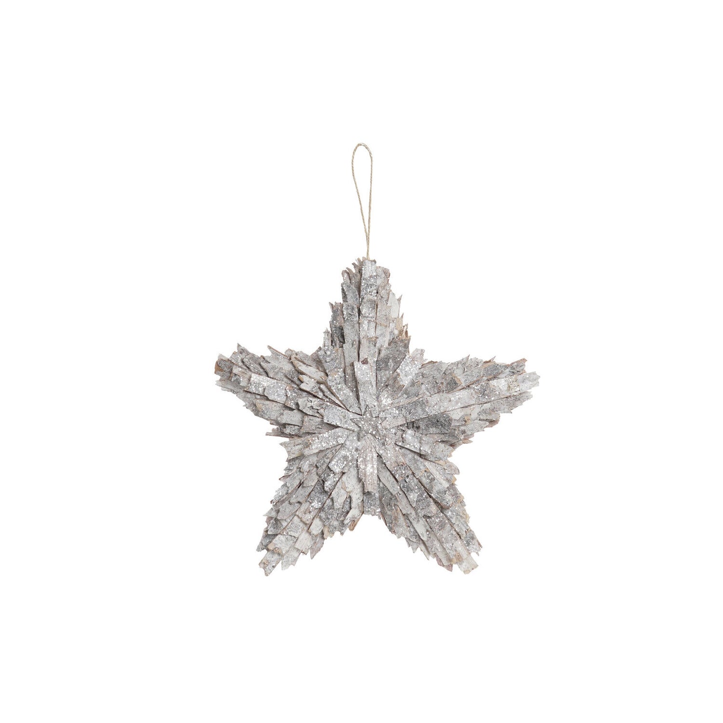 DECORACION COLGANTE CORTEZA 35X10X35 ESTRELLA