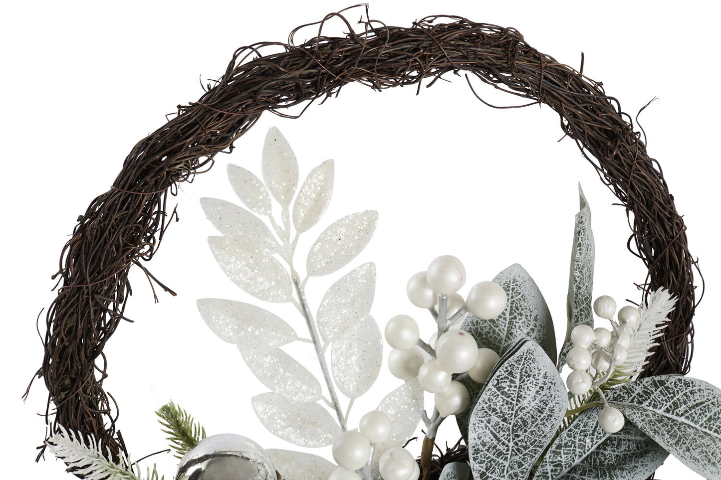 DECORACION PARED PVC RATAN 30X10X40 CESTA AZUL