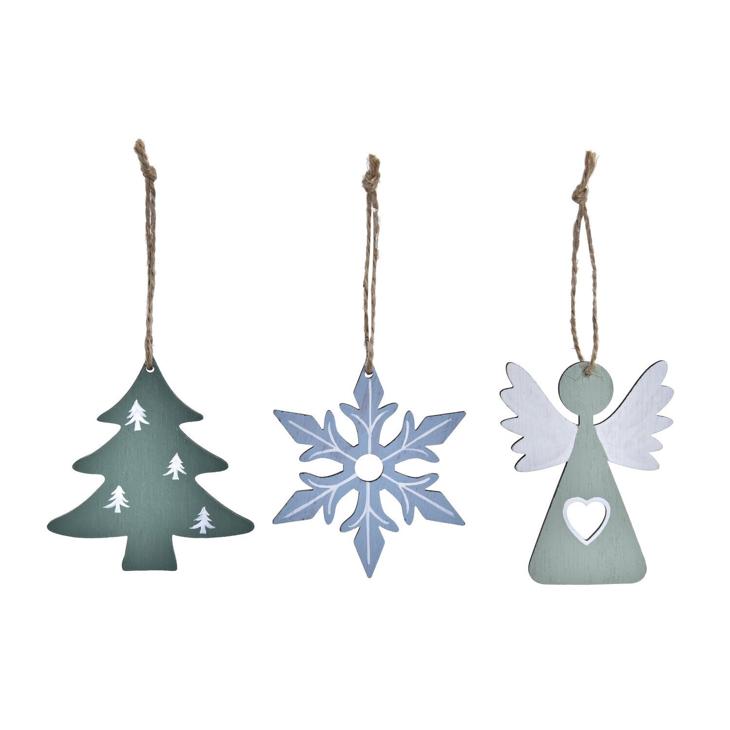 DECORACION COLGANTE SET 3 MDF 21X8X1:5 AZUL