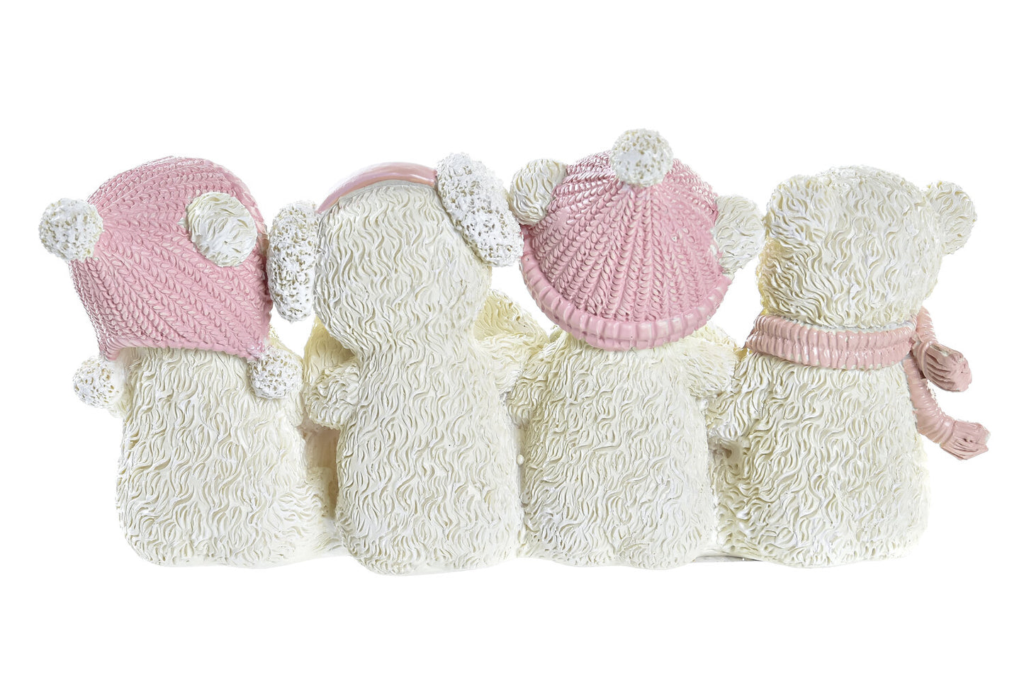 FIGURA RESINA 15:5X5:5X7:5 OSO ROSA