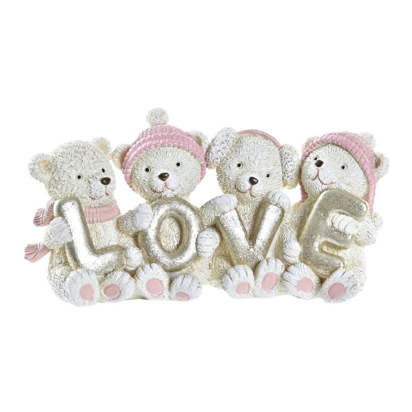 FIGURA RESINA 15:5X5:5X7:5 OSO ROSA