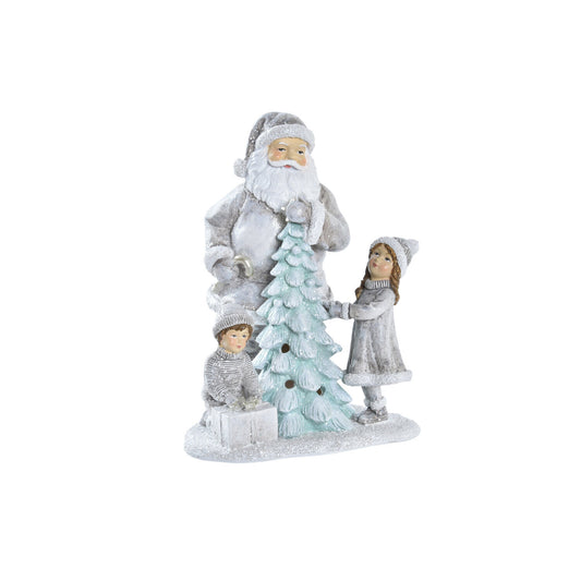 FIGURA RESINA LED 14:5X13X19:5 GRIS