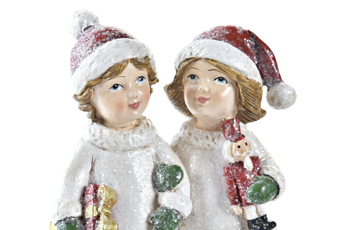 FIGURA RESINA 10:5X6X15 NIòOS ROJO