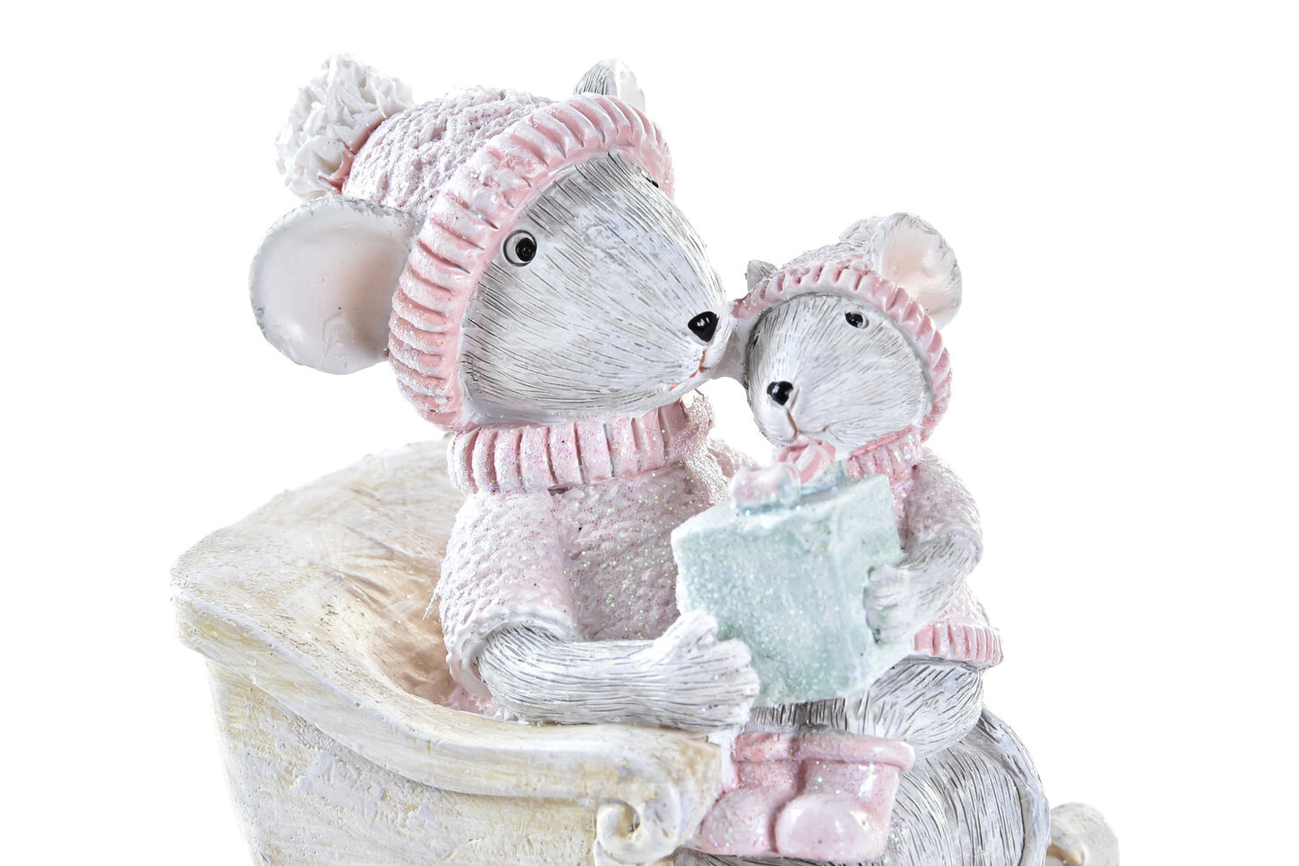 FIGURA RESINA 8X5:5X10 RATON ROSA