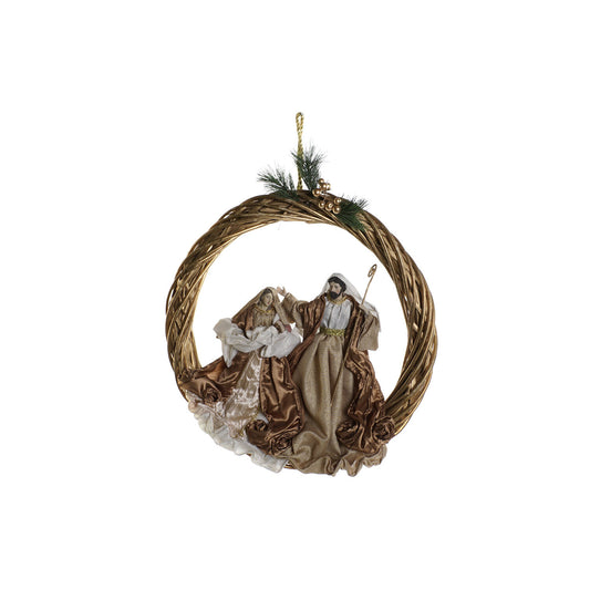 NACIMIENTO POLIESTER 50X5X50 CORONA DORADO