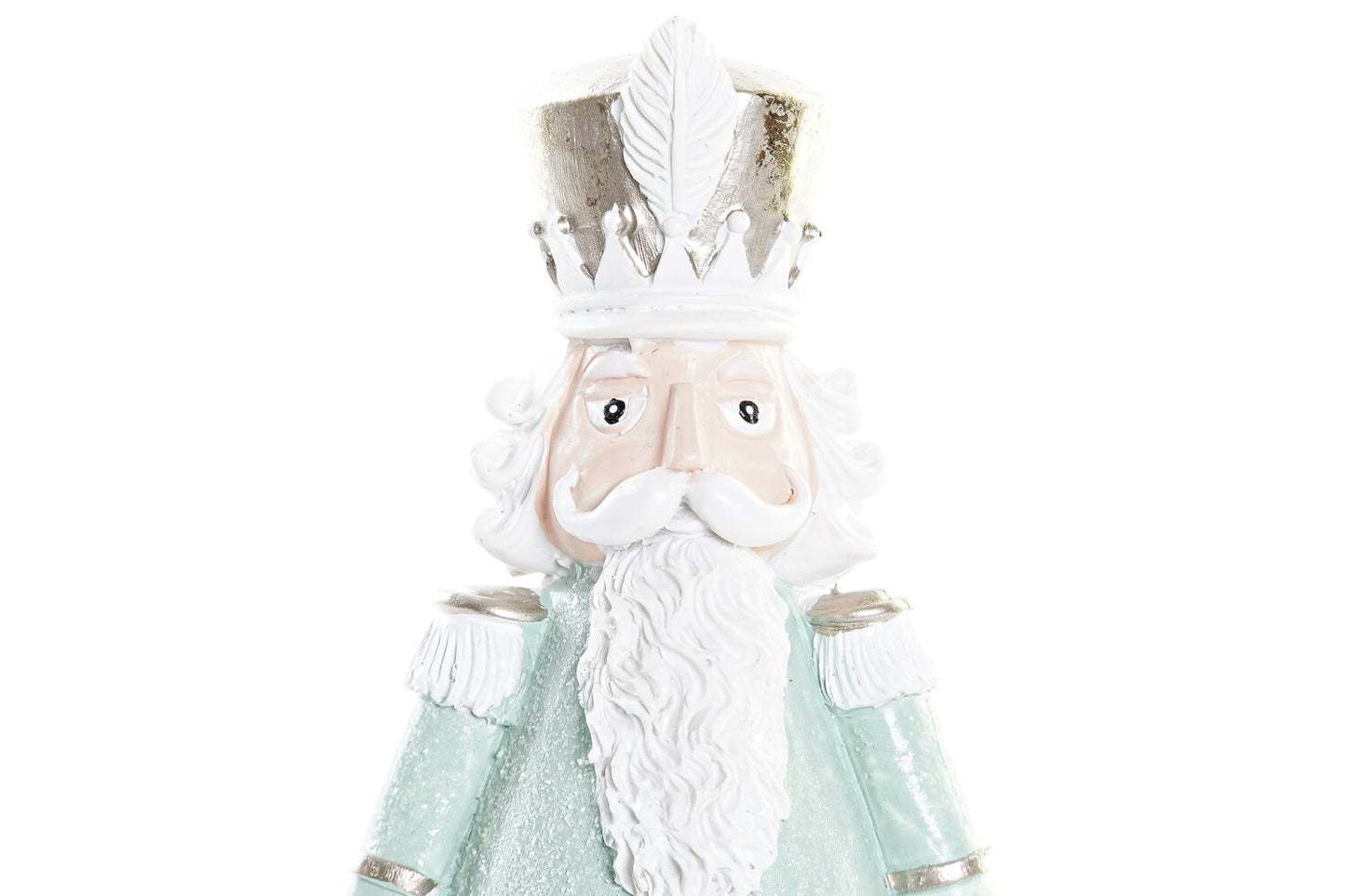 FIGURA RESINA 8X8X16 CASCANUECES VERDE MENTA