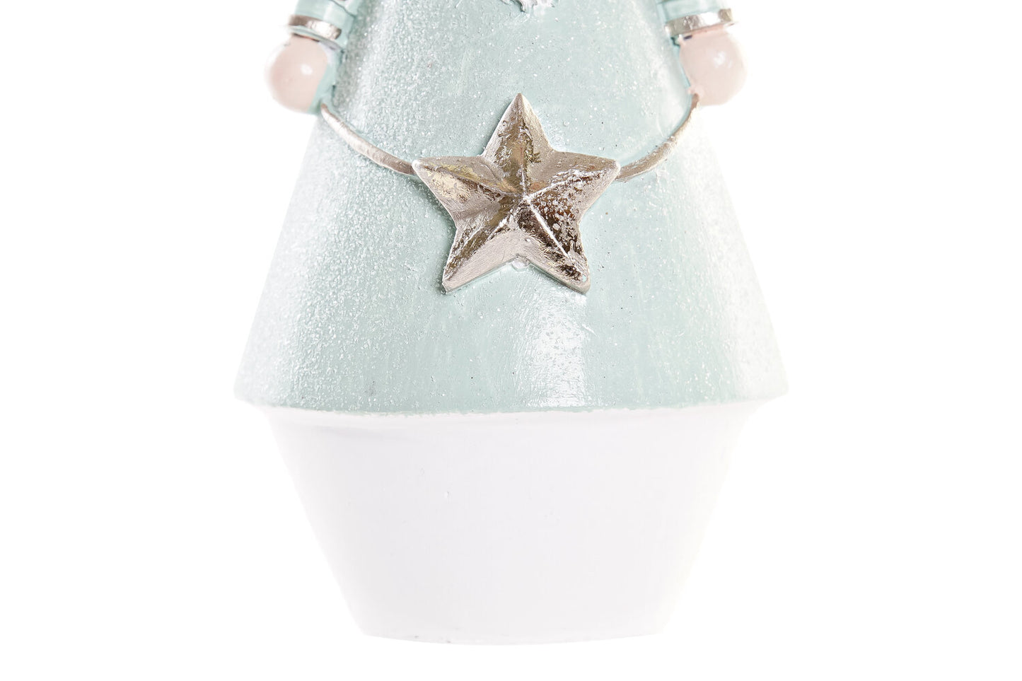 FIGURA RESINA 8X8X16 CASCANUECES VERDE MENTA