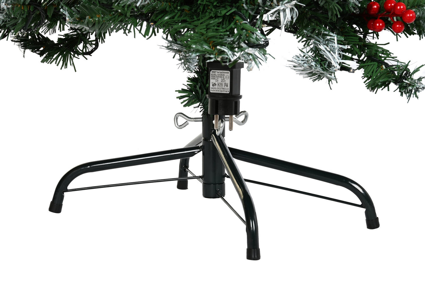 ARBOL PE METAL 70X70X150 170LED VERDE