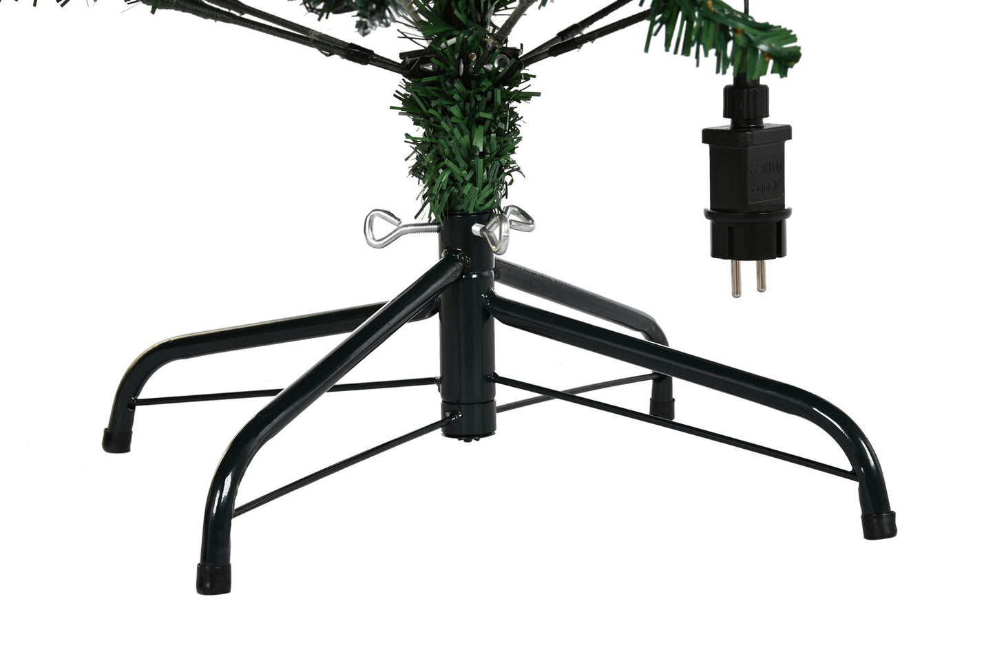 ARBOL PE METAL 80X80X150 200LED VERDE