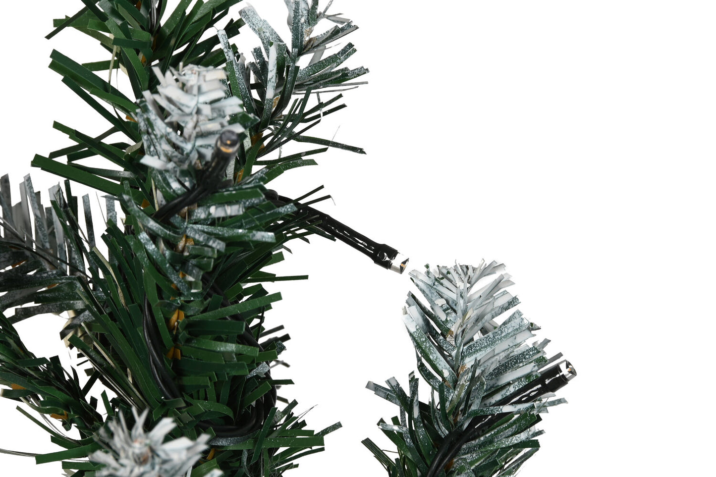 ARBOL PE METAL 90X90X180 250LED VERDE