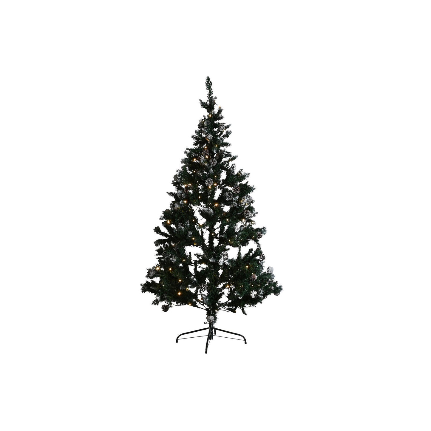 ARBOL PE METAL 90X90X180 250LED VERDE
