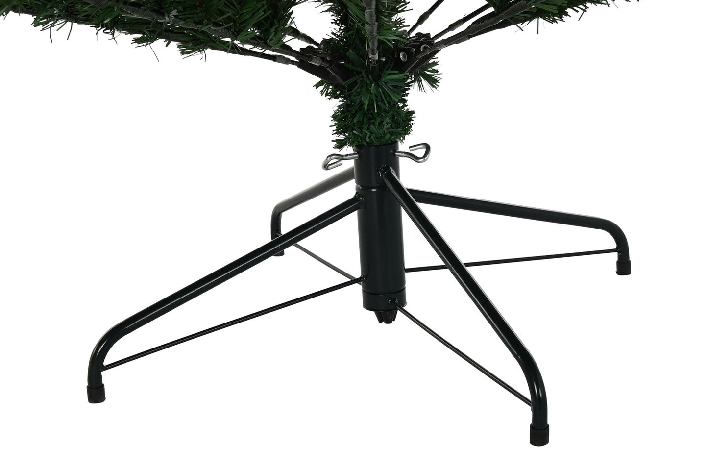 ARBOL PE METAL 1X1X210 350LED VERDE