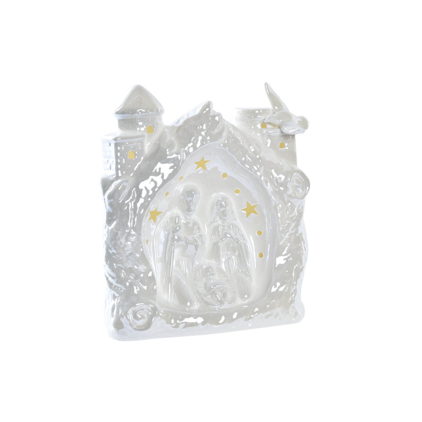 NACIMIENTO PORCELANA LED 16:5X9:5X18 BLANCO