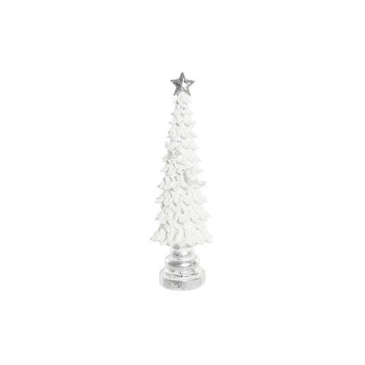 FIGURA RESINA 13X13X43 ARBOL BLANCO
