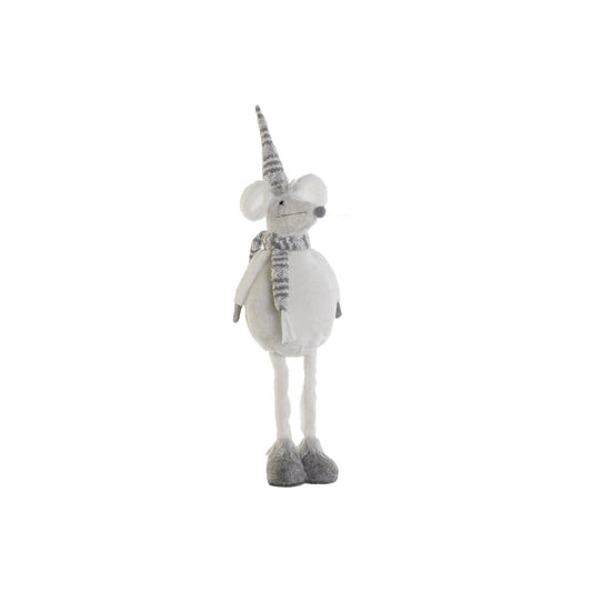 FIGURA POLIESTER 20X13X66 RATON BLANCO