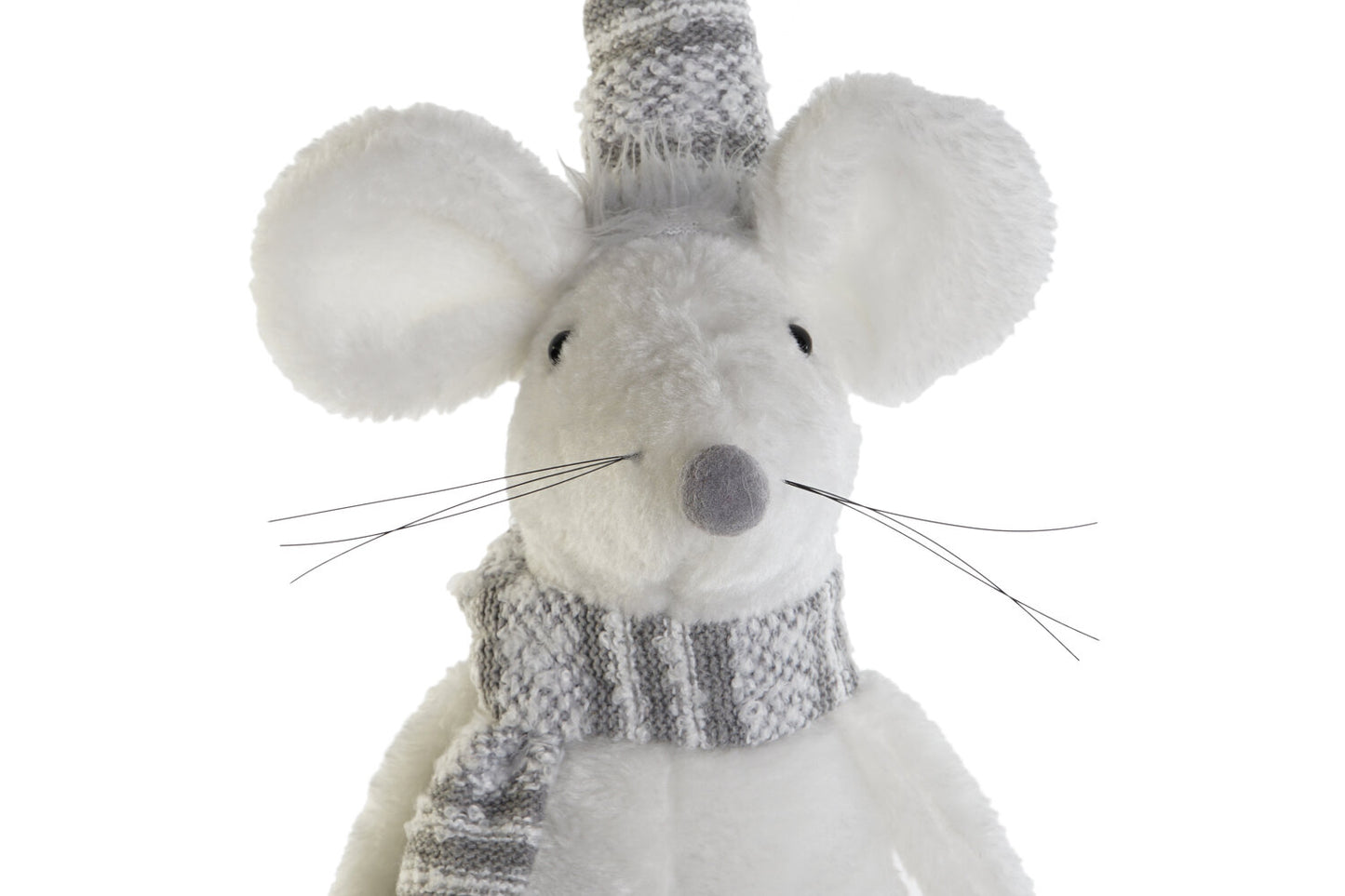 FIGURA POLIESTER 20X17X75 RATON BLANCO