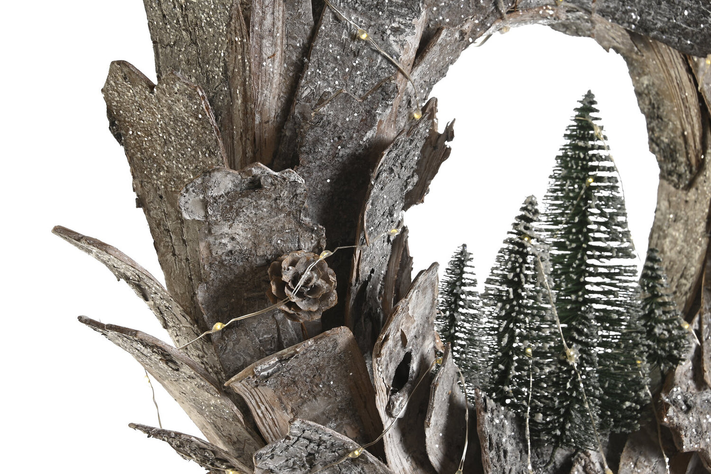 CORONA CORTEZA PIÑAS 40X40X8 NATURAL