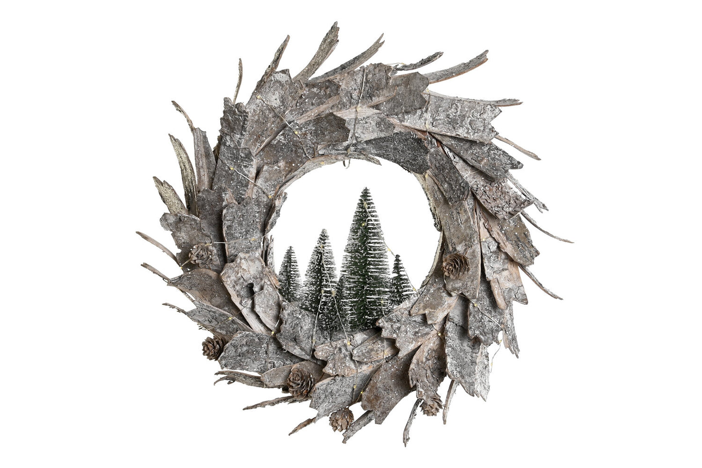 CORONA CORTEZA PIÑAS 40X40X8 NATURAL