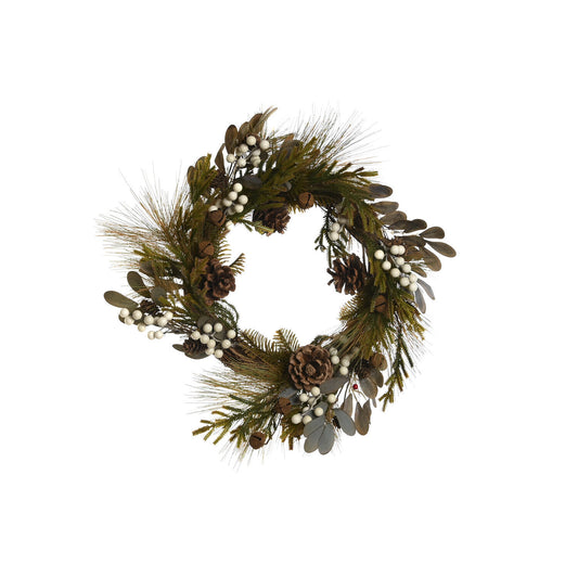 CENTRO MESA PVC ESPUMA 58X15X58 CORONA VERDE