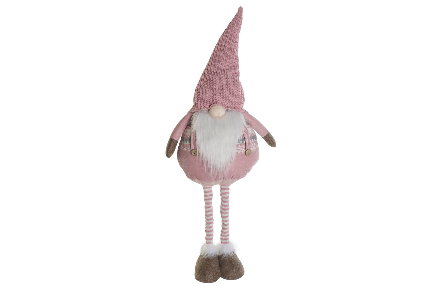 FIGURA POLIESTER 30X15X84 GNOMO ROSA