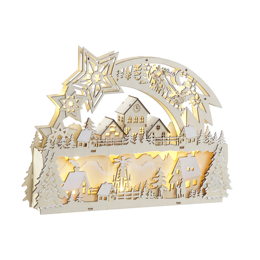 CASA MDF LED 45:35X6:5X32 NATURAL