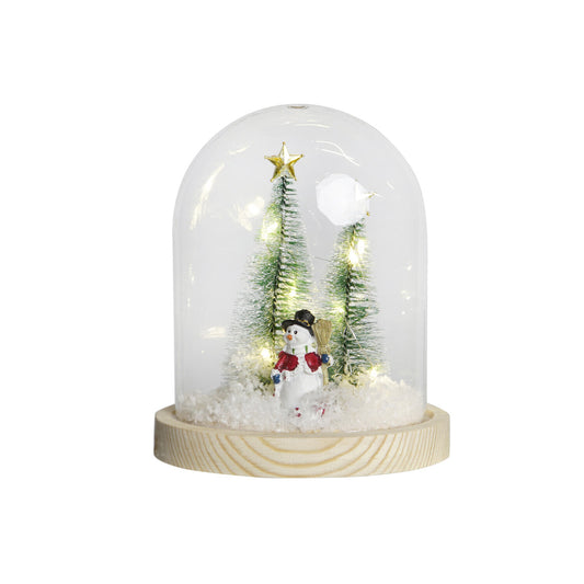 DECORACION LUMINOSA PP LED 14X9X16:5 MULTICOLOR