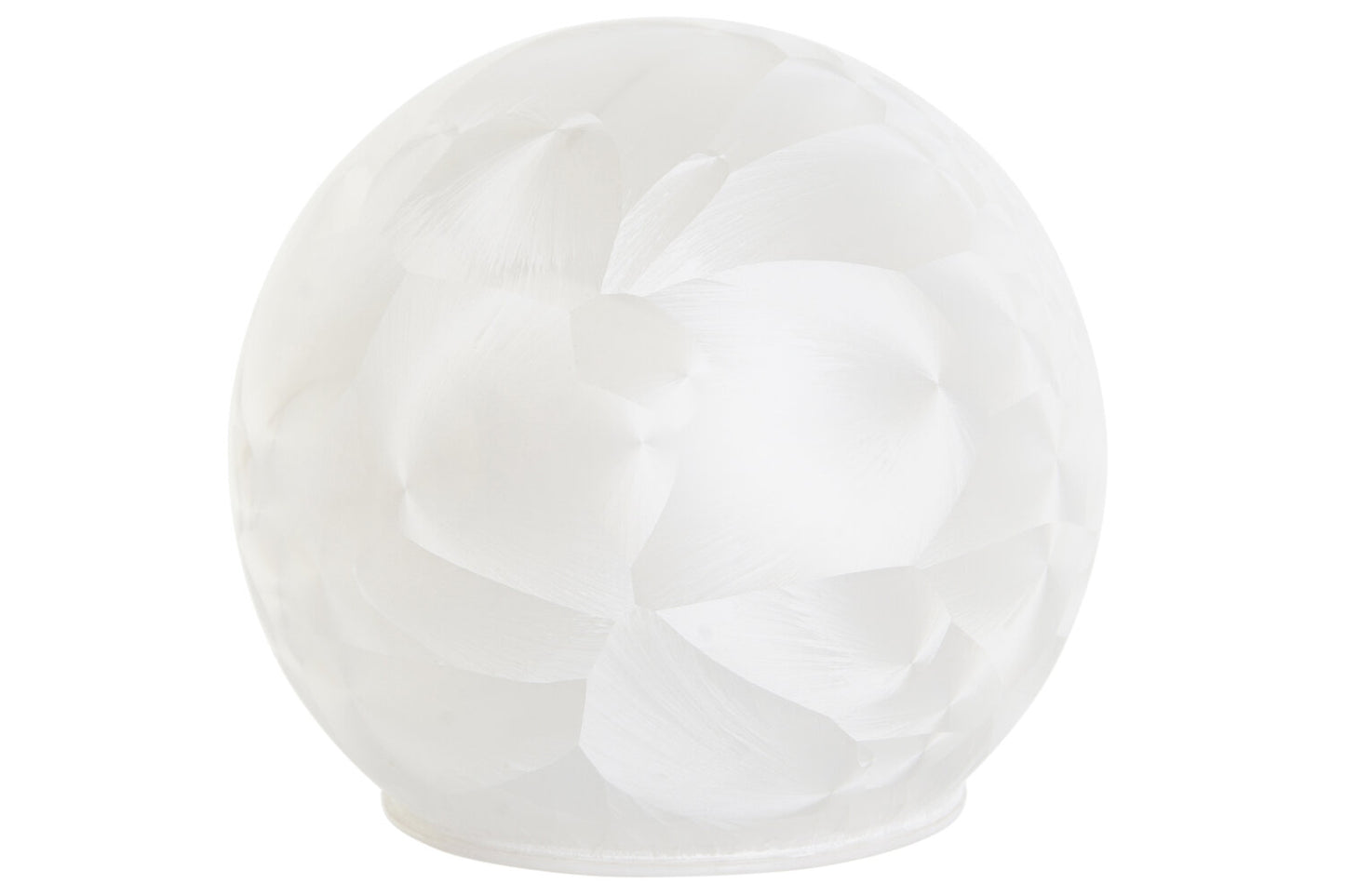 DECORACION LUMINOSA CRISTAL LED 12X12X12 BLANCO