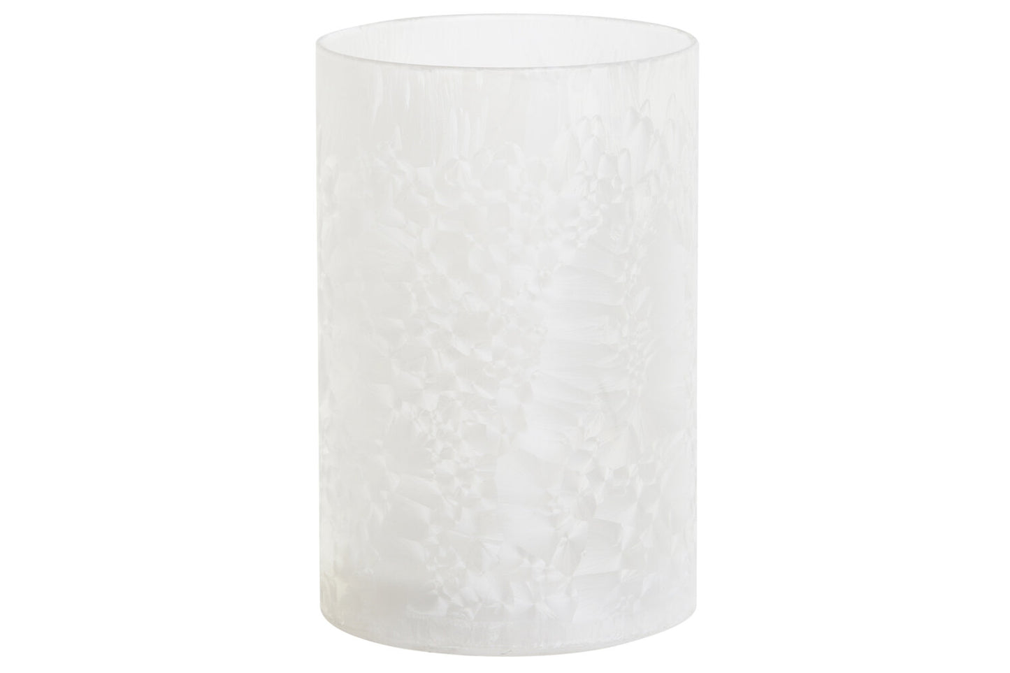 DECORACION LUMINOSA CRISTAL LED 10X10X15 BLANCO
