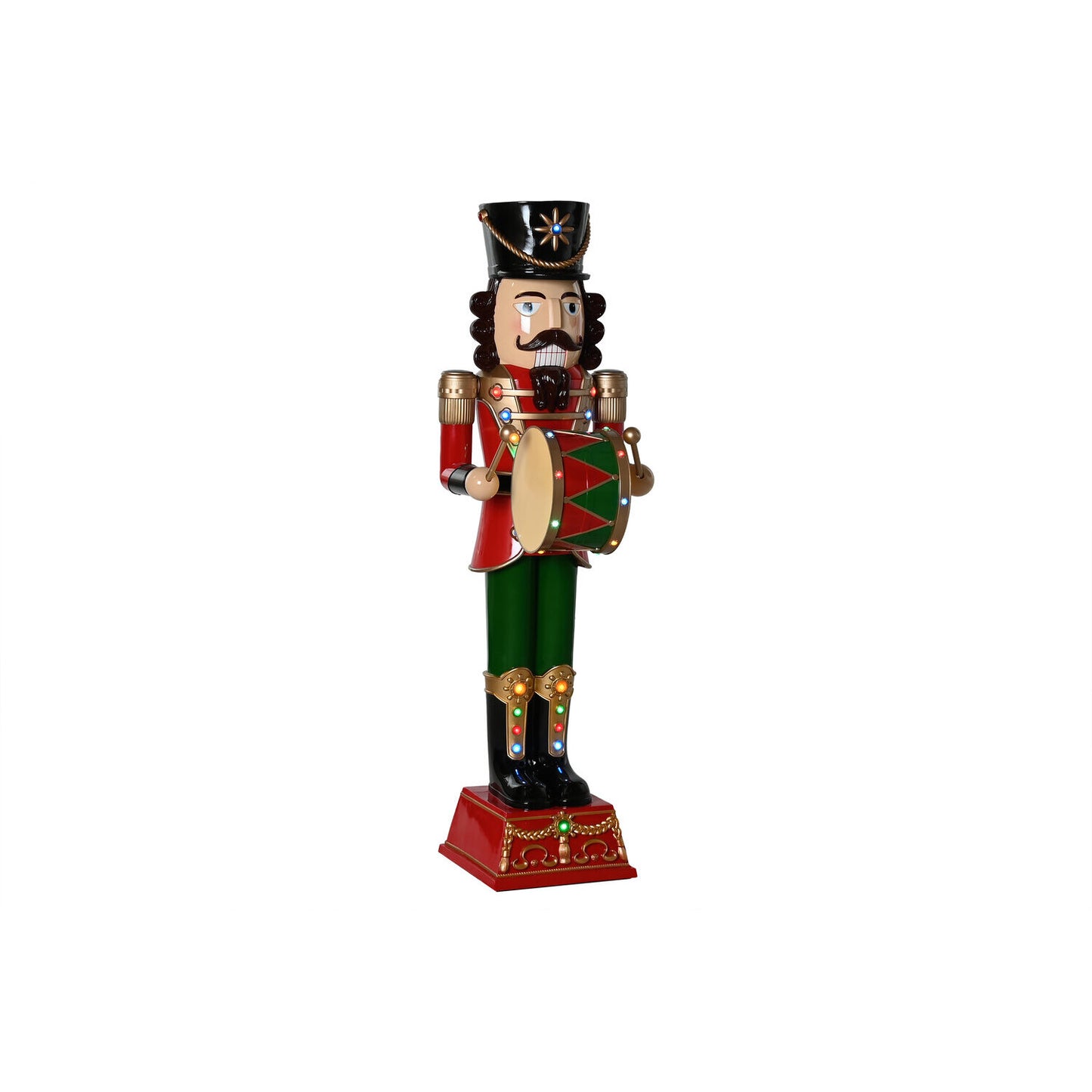 FIGURA LED RESINA 38X45X122 MOVIMIENTO MUSICAL