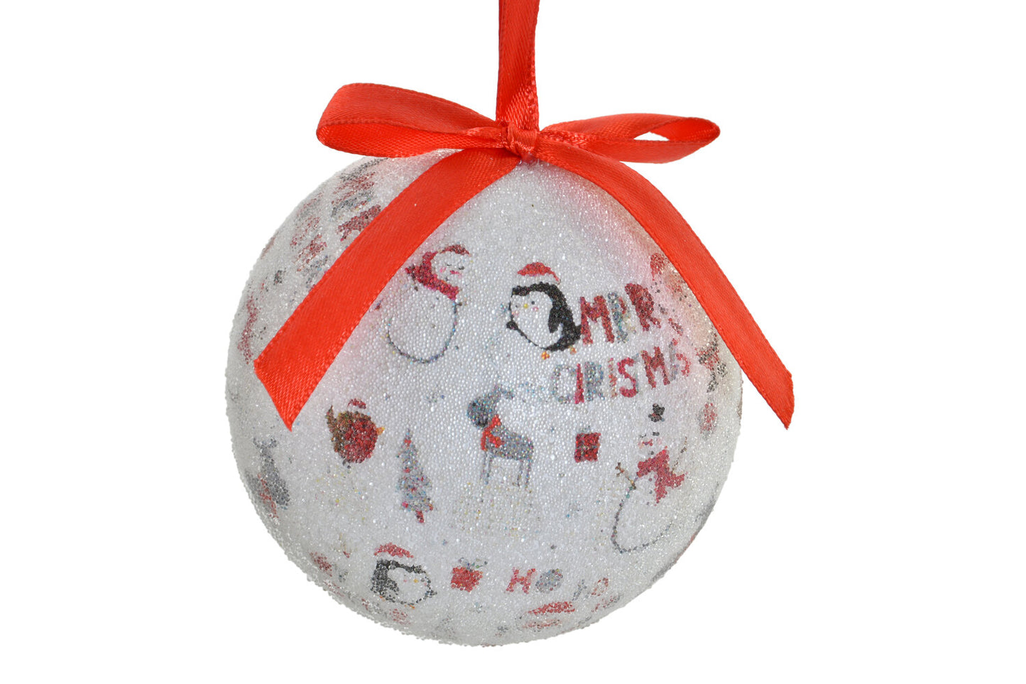BOLA DECORACION SET 7 PVC 25X21:5X8:5 BLANCO