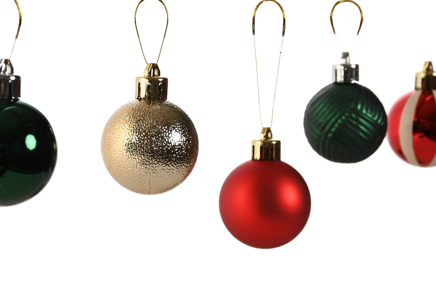 BOLA DECORACION SET 20 PE 27X4X26 4CM VERDE
