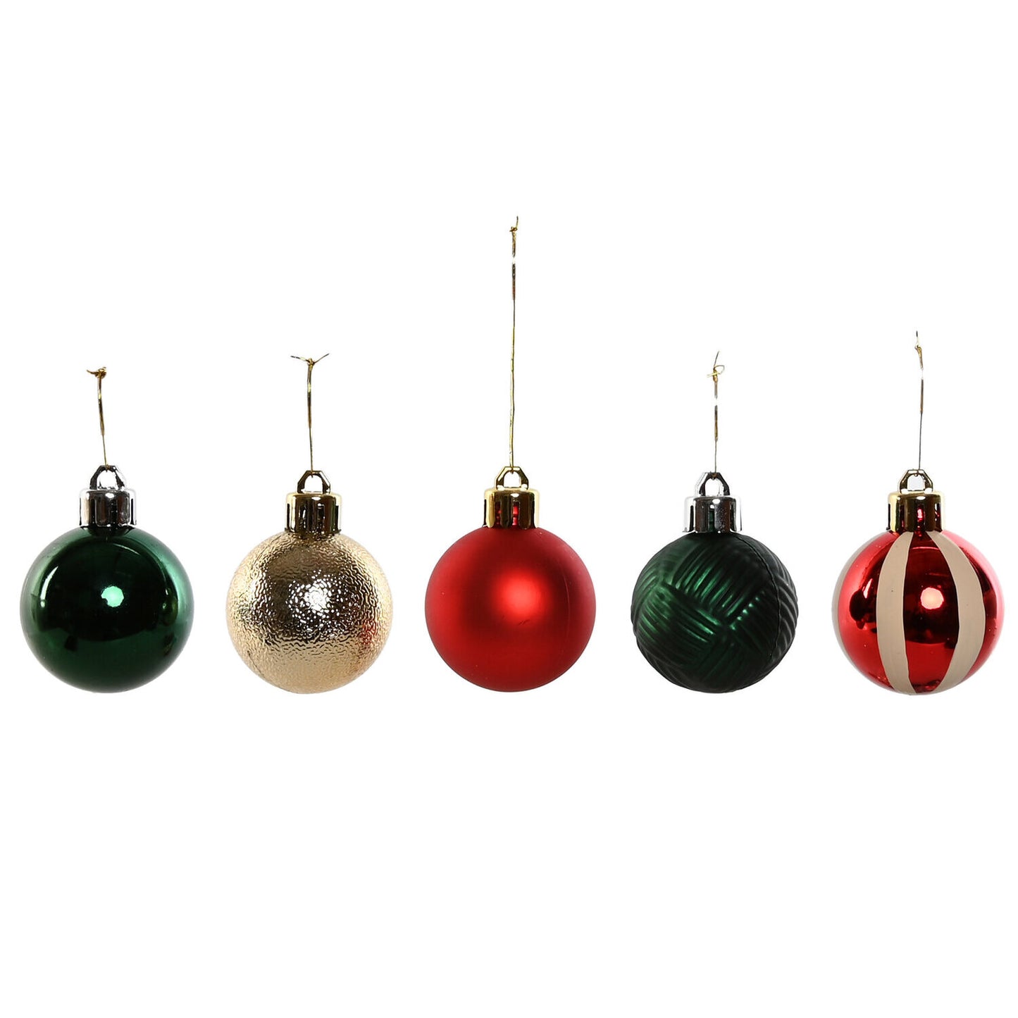 BOLA DECORACION SET 20 PE 27X4X26 4CM VERDE