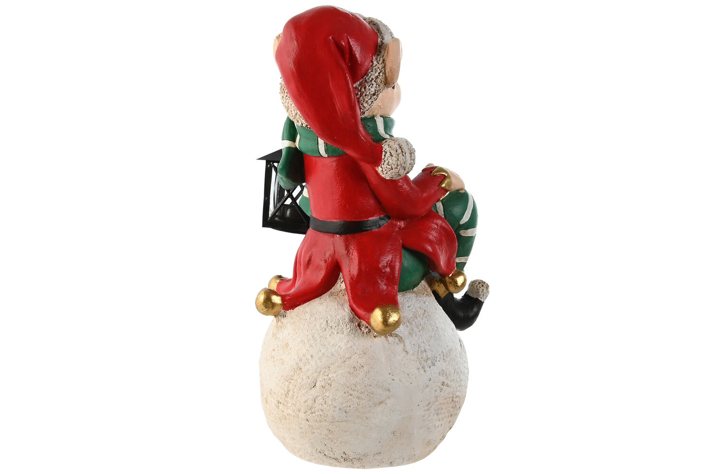 FIGURA LED MAGNESIA 26X26X42 ELFO ROJO