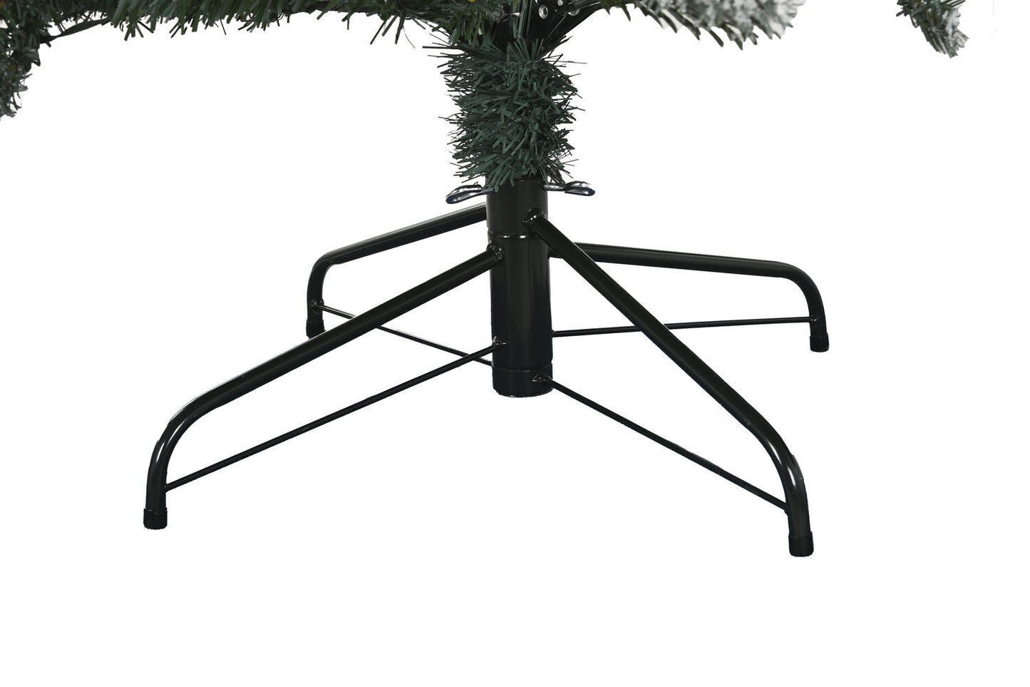 ARBOL LED PE 130X130X210 370L 1113 RAMAS NEVADO
